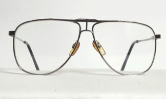 Autenticas gafas vintage. Magnavision, Aviador, Años 80s. Hombre, Negro