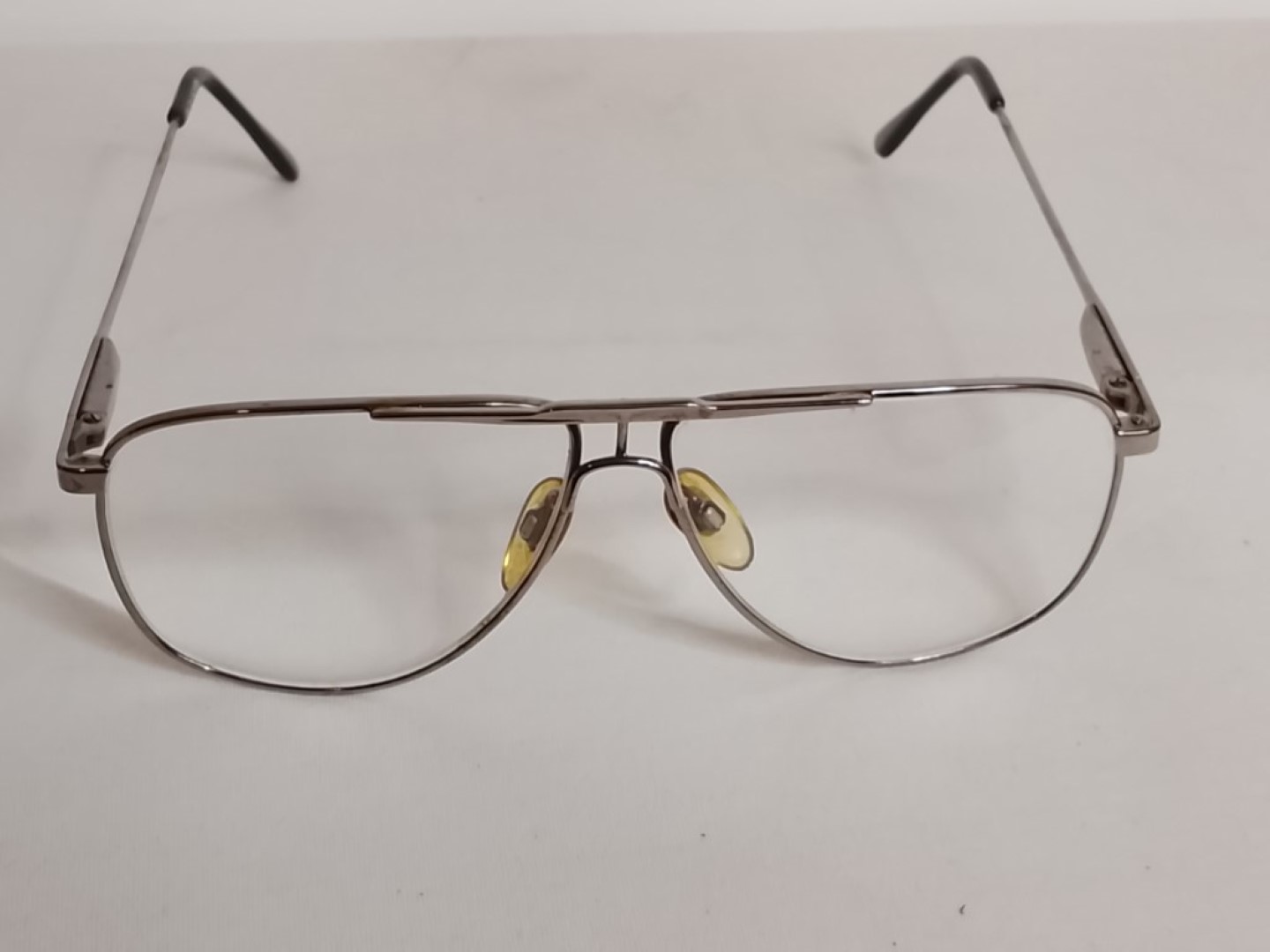 Autenticas gafas vintage. Magnavision, Aviador, Años 80s. Hombre, Negro - Image 3