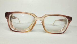 Genuinas gafas retro. Años 60s, American Optical LA2X , Caballero, Marron
