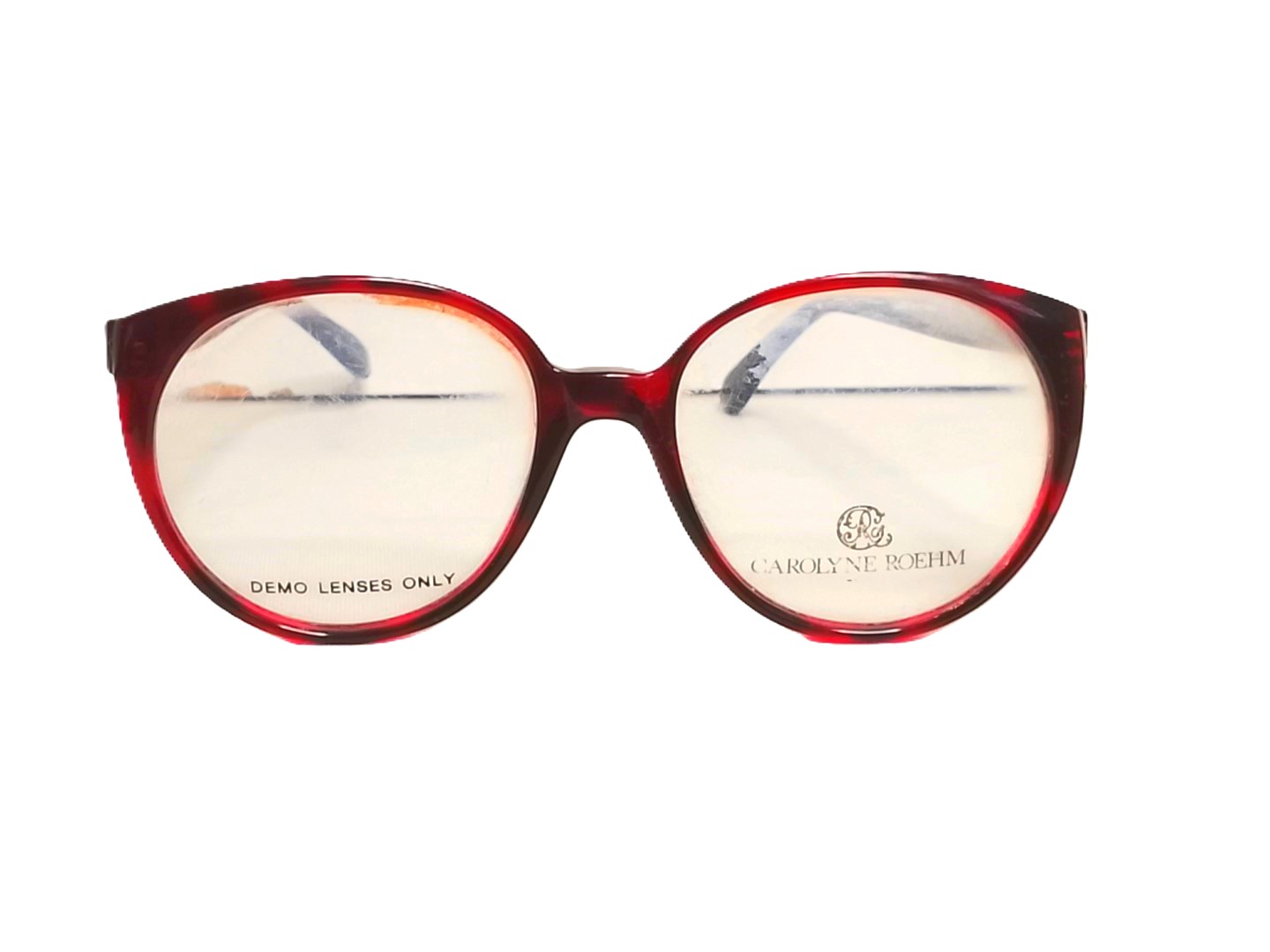 Genuinas gafas retro. Carolyne Roehm, Años 90s Dama, Guindos, JAMAS USADOS / RARO