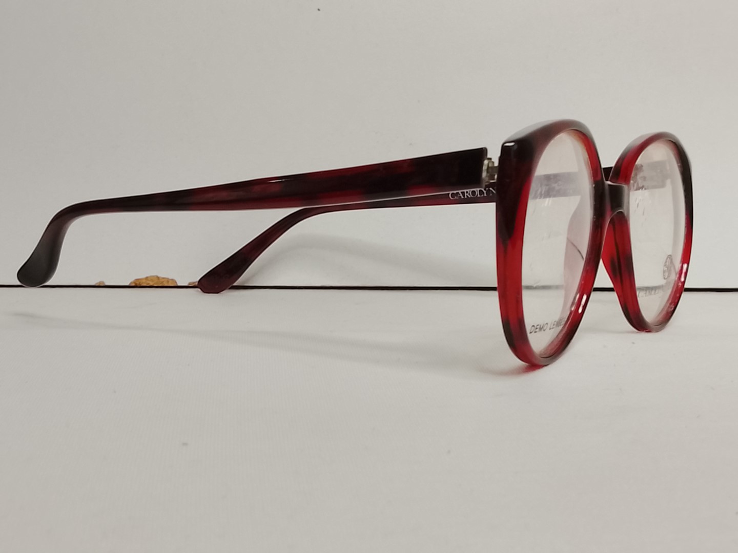 Genuinas gafas retro. Carolyne Roehm, Años 90s Dama, Guindos, JAMAS USADOS / RARO - Image 5