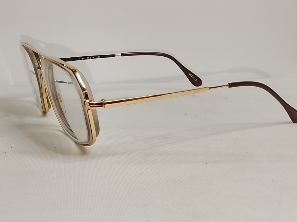 Genuinos lentes retro. Cottet, aviador. Caballero, Dorado, Años 70s - Image 7