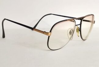 Genuinos lentes retro. Geoffre Beene, Aviador Años 80s, Hombre, Negros