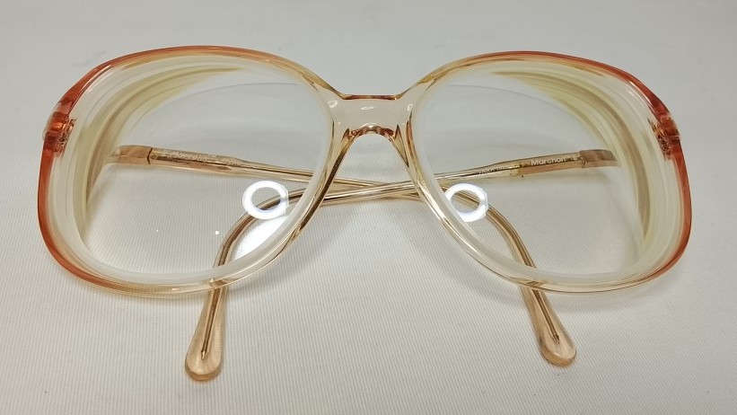 Genuinas gafas retro. Marchon, Marcolin Tara Años 70s, Dama, Marron - Image 2
