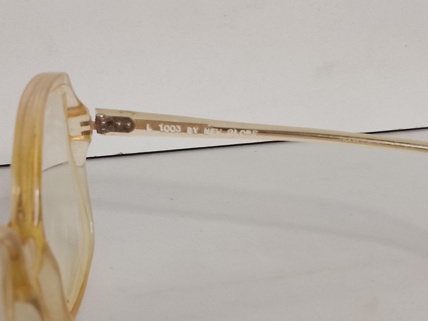 Autenticas gafas vintage. New Globe 1003 Dama, Beige, Años 70s - Image 8