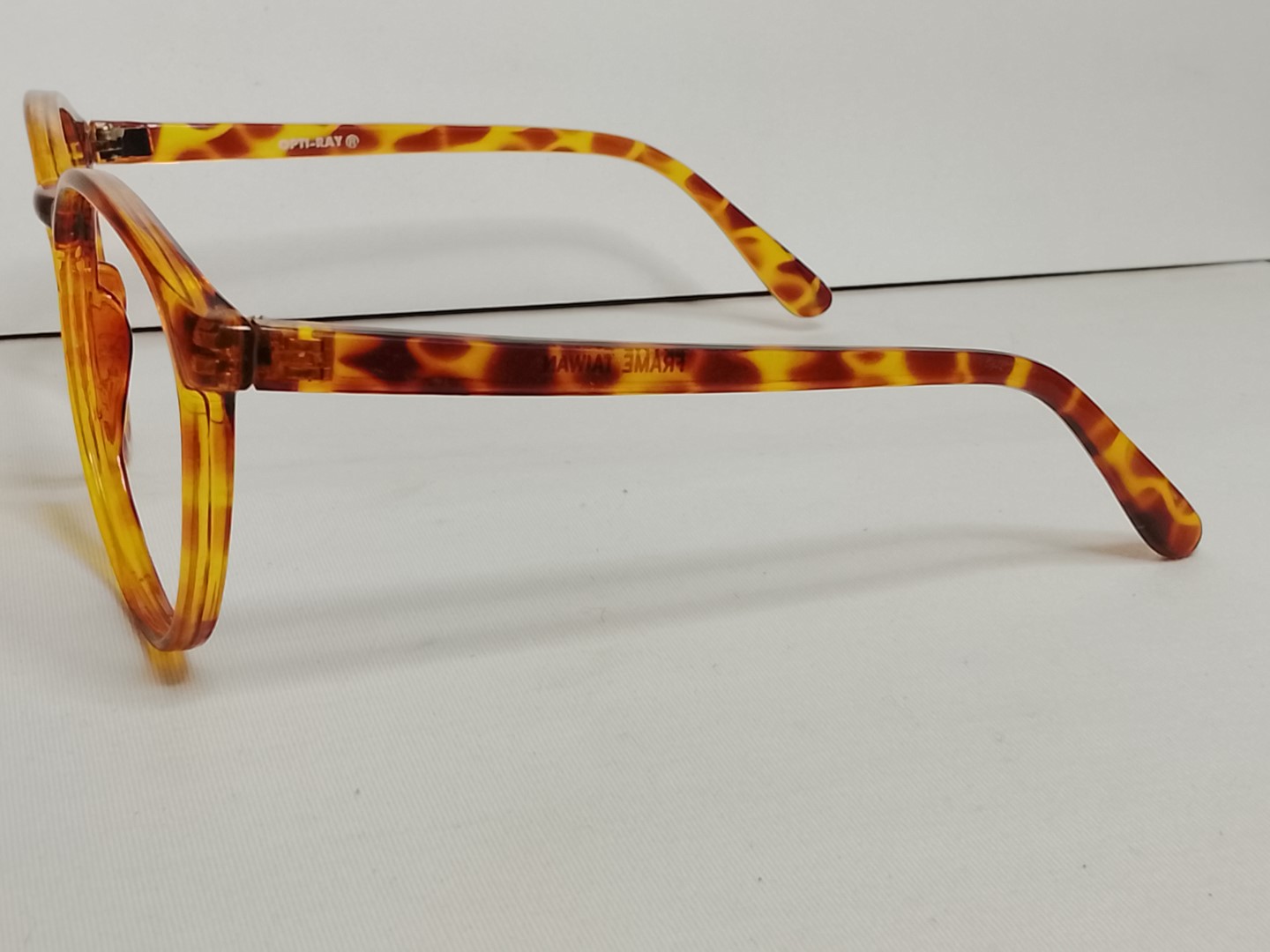 Genuinas gafas retro. Opti Ray. Turtle, 1980s, Hombre. Cafes - Image 4