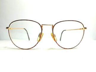 Genuinos lentes retro. Años 90s P.P. Dama, Marron