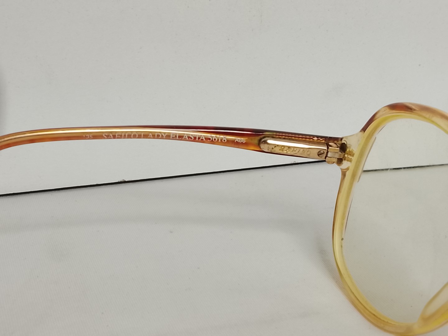 Genuinas gafas retro. Safilo, Lady Elasta 5618, Años 70s, Dama, Marron - Image 7