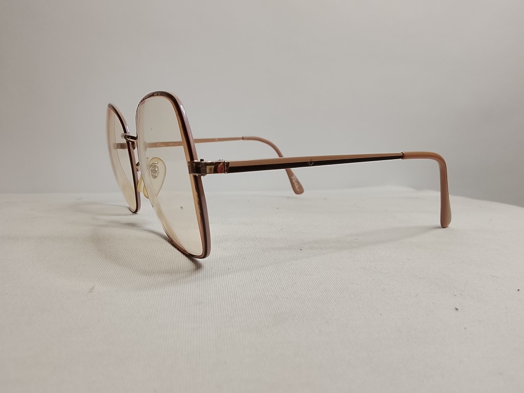 Genuinos lentes retro. Tura, Años 80s, Unisex, Beige - Image 5