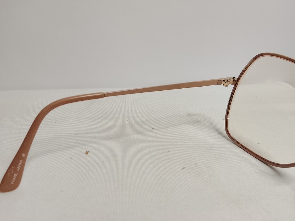 Genuinos lentes retro. Tura, Años 80s, Unisex, Beige - Image 8