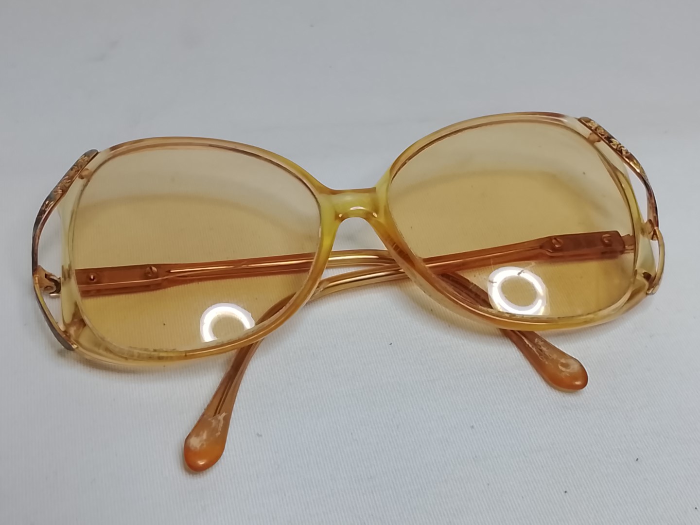 Autenticas gafas vintage. Años 60s Estilo Sofia Loren, Marron, Dama S/M - Image 2