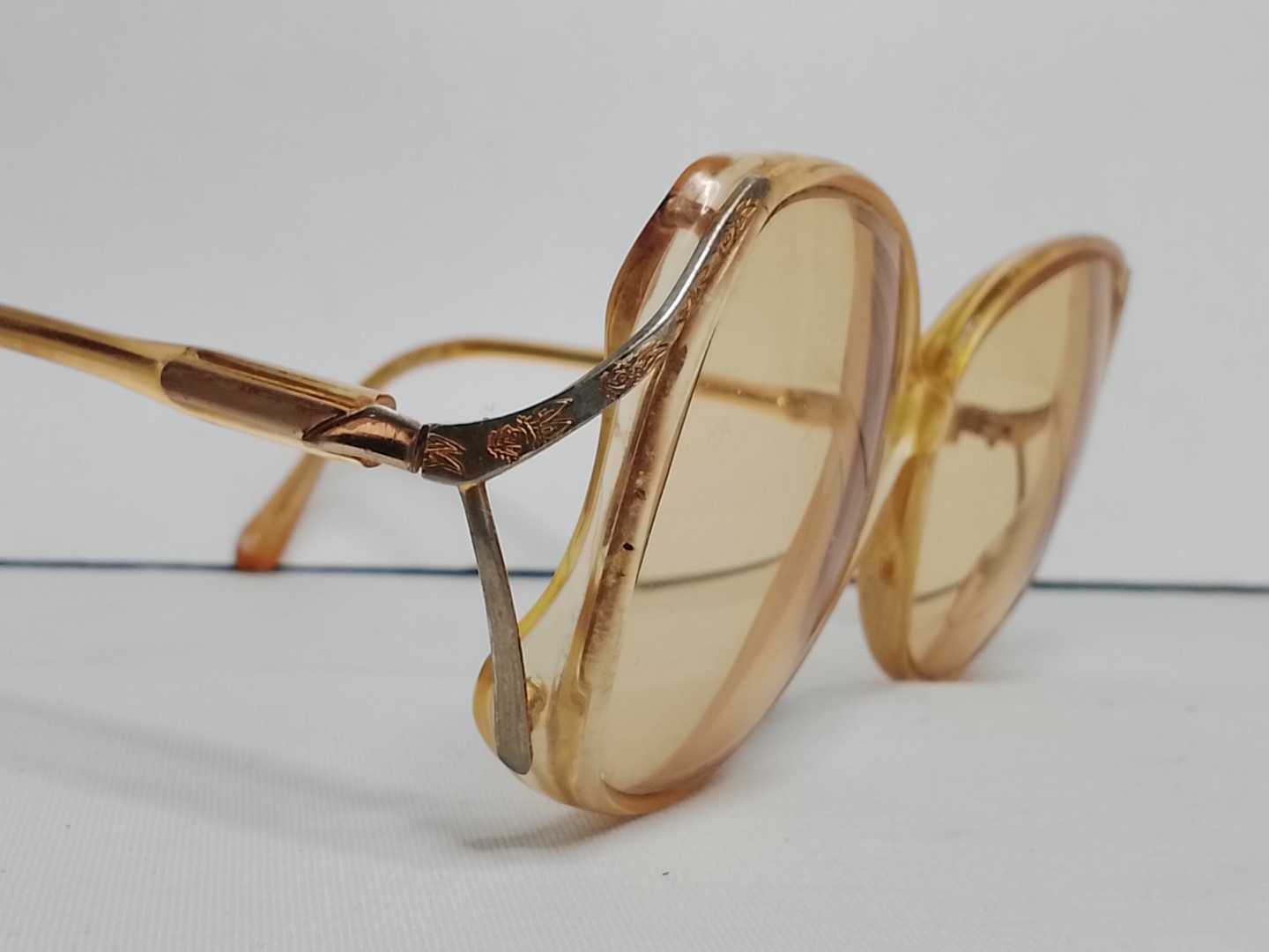 Autenticas gafas vintage. Años 60s Estilo Sofia Loren, Marron, Dama S/M - Image 5