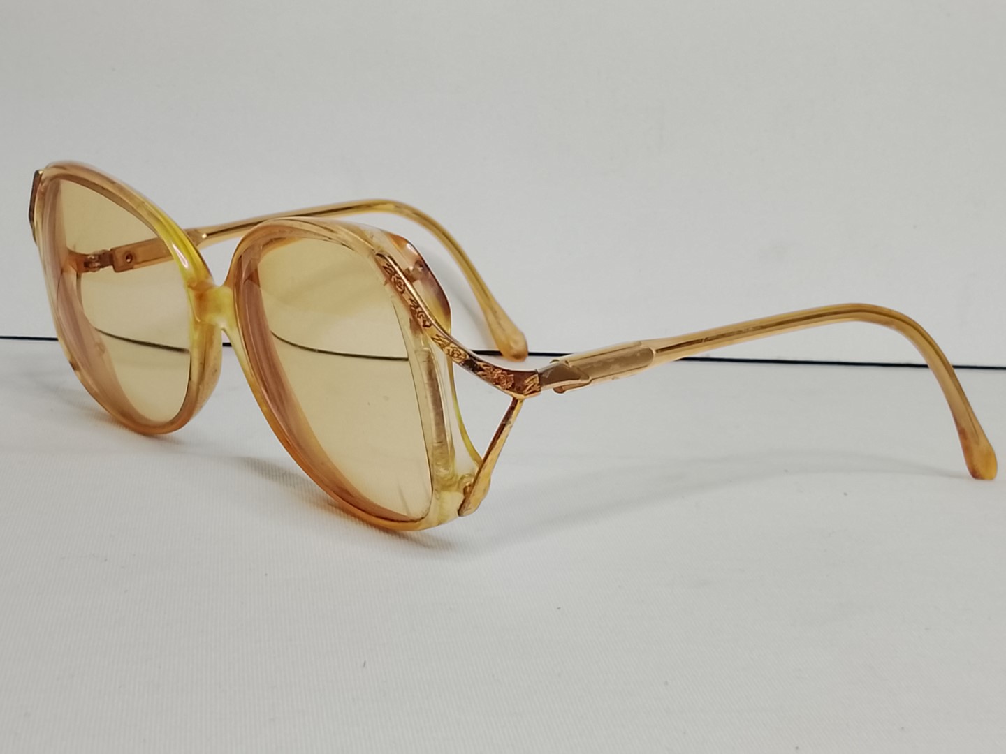 Autenticas gafas vintage. Años 60s Estilo Sofia Loren, Marron, Dama S/M - Image 6