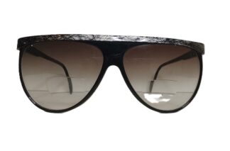 Genuinas gafas retro. Años 90s Personal Optics, Negras, Caballero.