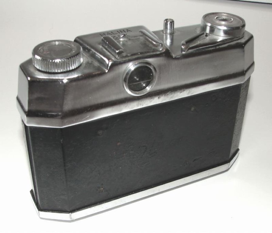 Cámara fotográfica antigua. Halina 35x Super 1963 Anastigmat - Image 5