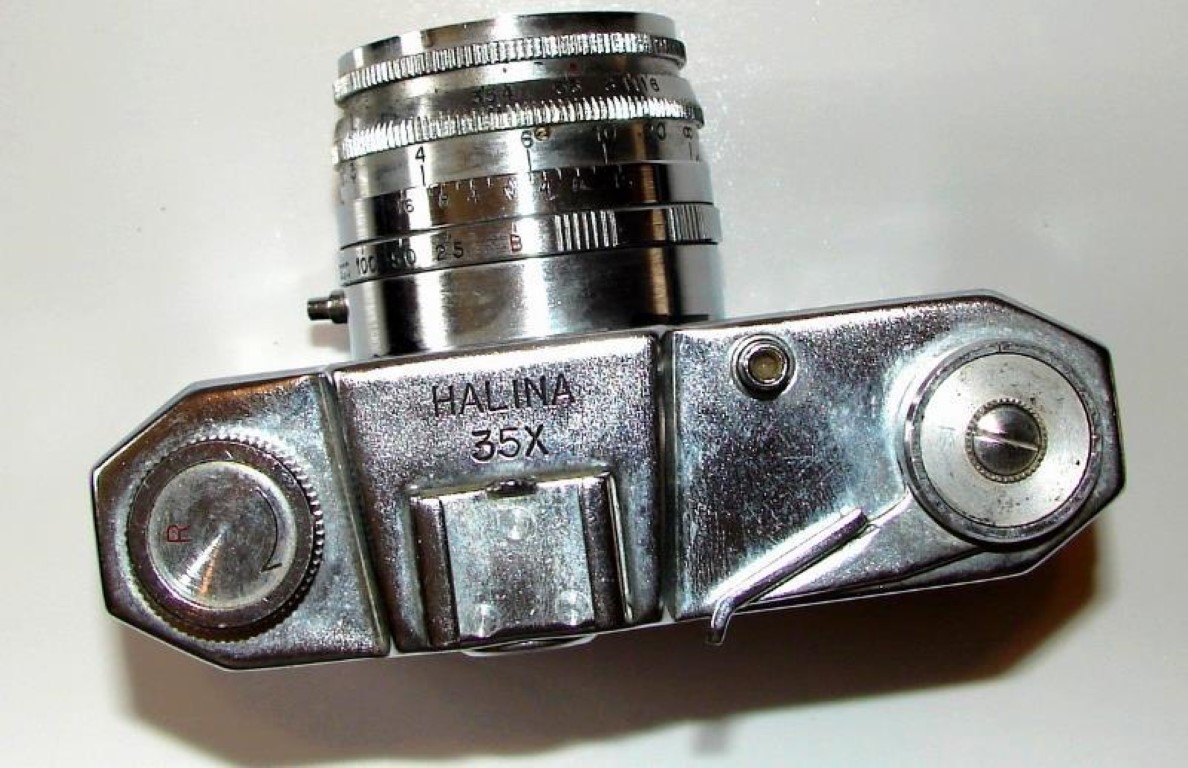 Cámara fotográfica antigua. Halina 35x Super 1963 Anastigmat - Image 4