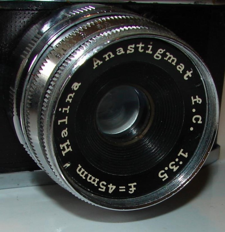 Cámara fotográfica antigua. Halina 35x Super 1963 Anastigmat - Image 3