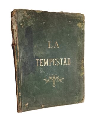 Partituras antiguas opera LA TEMPESTAD. Ca. 1888. Pertenecio a Carlos Peyres, con firmas
