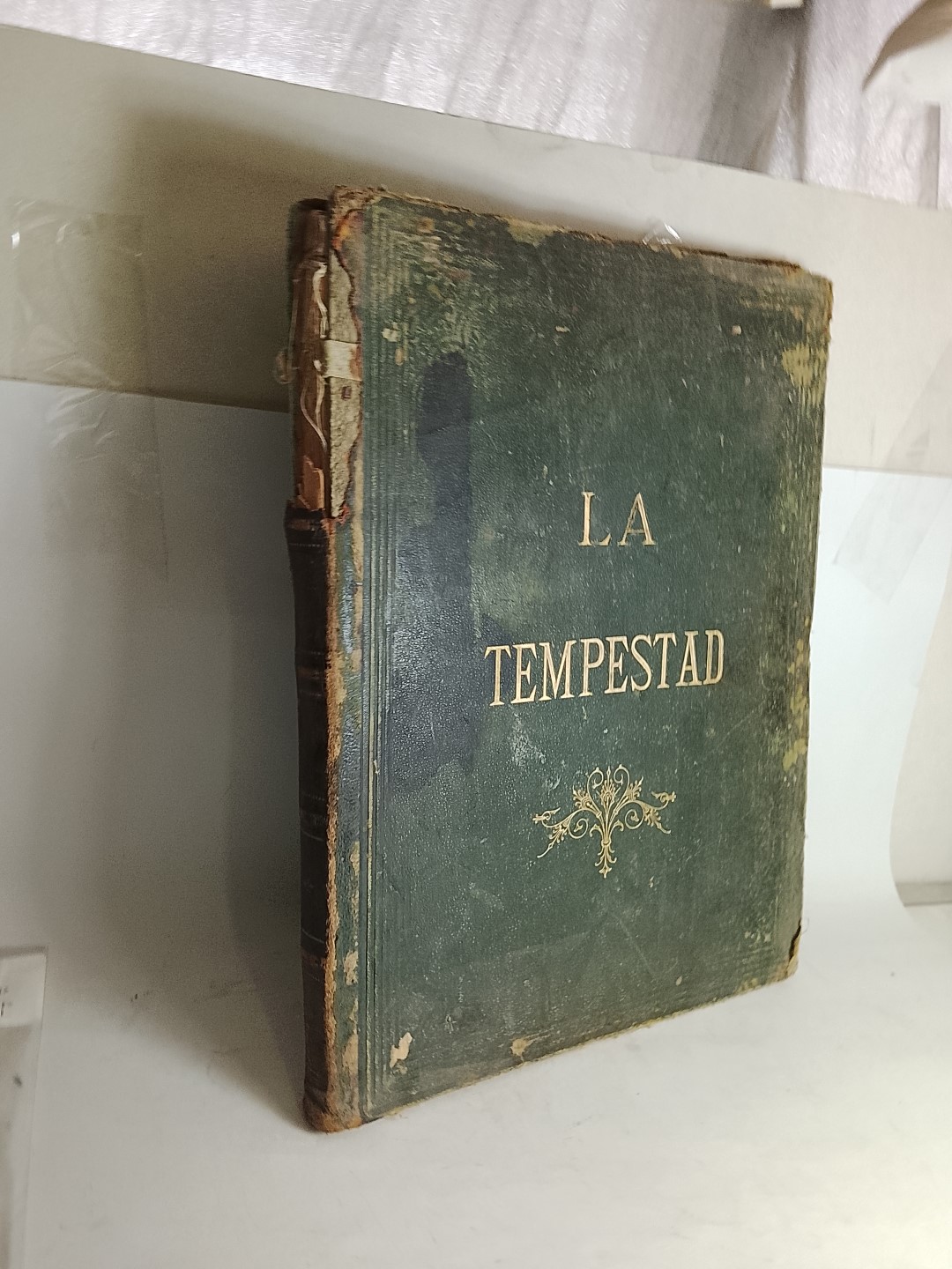 Partituras antiguas opera LA TEMPESTAD. Ca. 1888. Pertenecio a Carlos Peyres, con firmas - Image 3