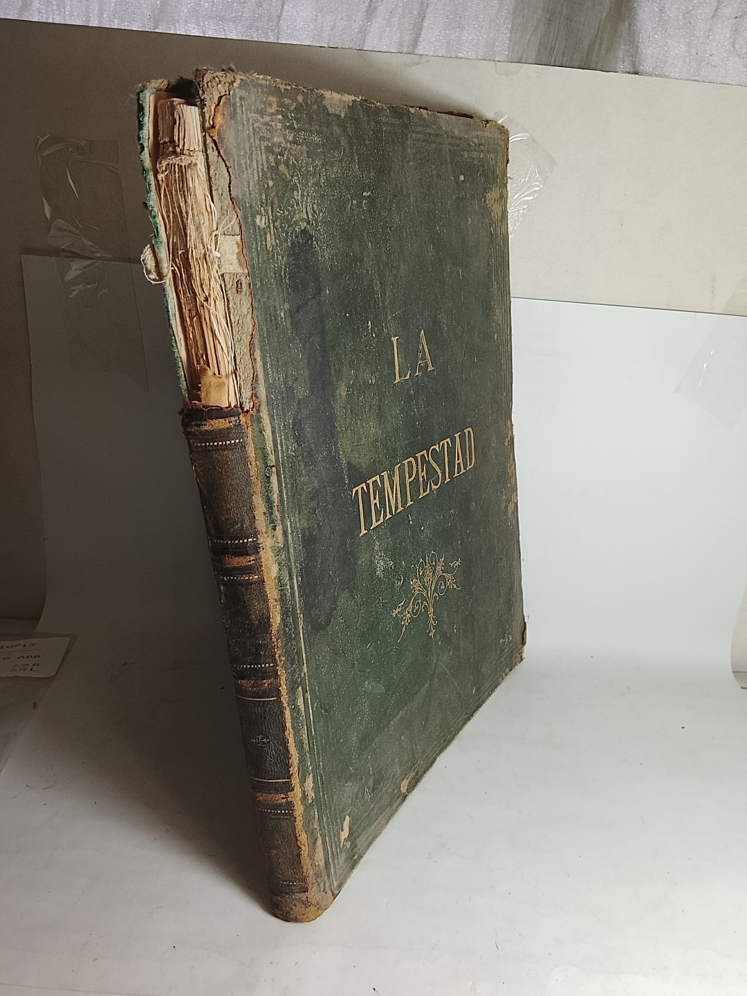 Partituras antiguas opera LA TEMPESTAD. Ca. 1888. Pertenecio a Carlos Peyres, con firmas - Image 11
