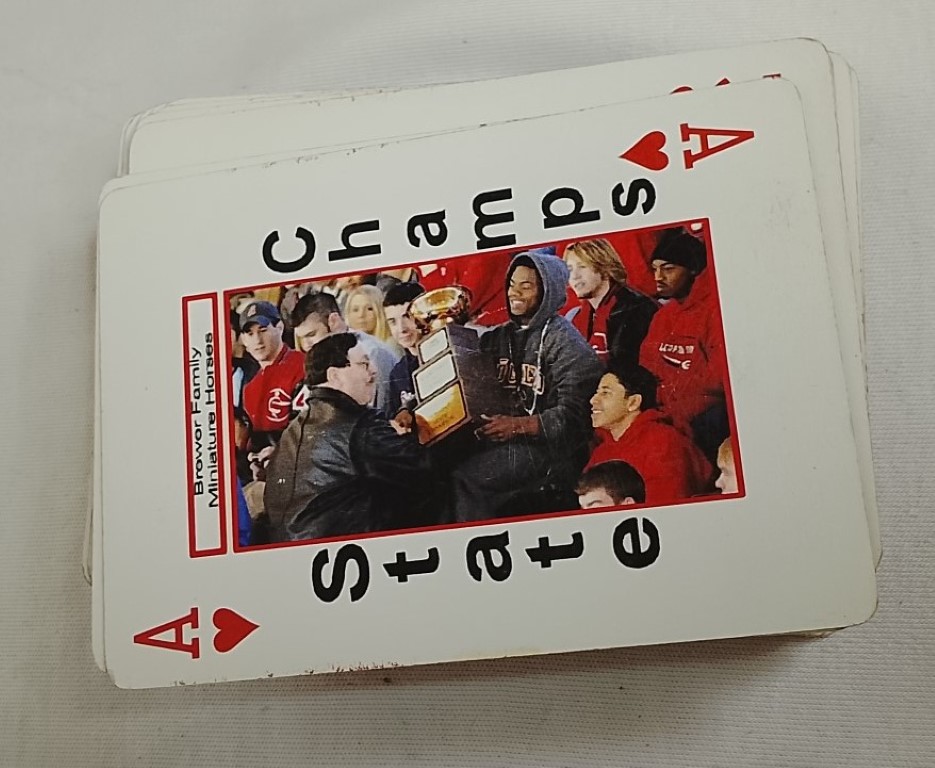 Cartas de Póker Campeonato. Gainesville Leopards Football 2003 Darcel McBath y otros - Image 4