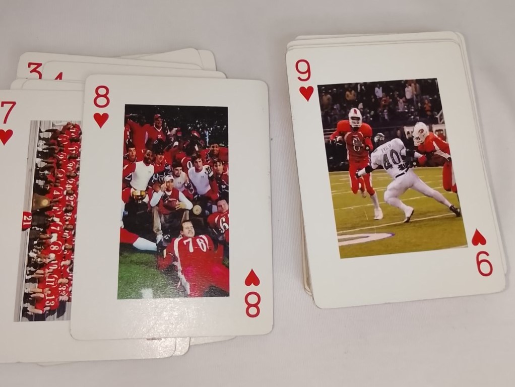 Cartas de Póker Campeonato. Gainesville Leopards Football 2003 Darcel McBath y otros - Image 8