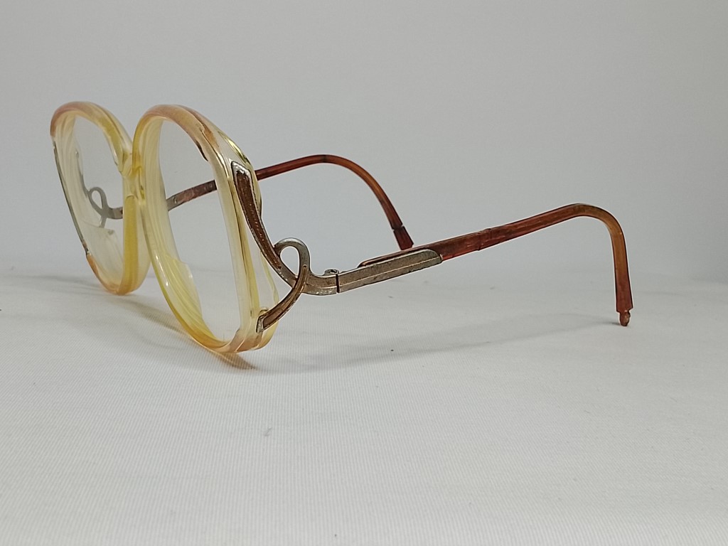 Genuinos lentes retro. Cheryl AV Dama, Beige, Años 60s - Image 3