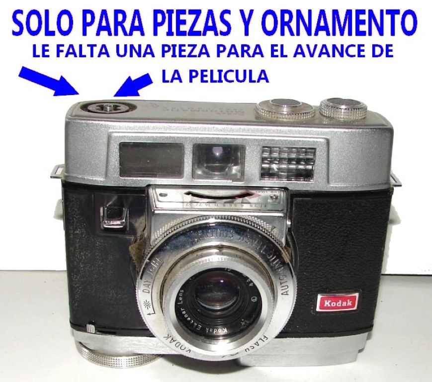 Camara Antigua Kodak Motormatic 35R4 / Con falla.