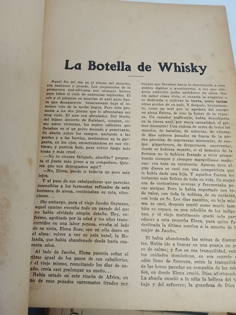 La botella de Whisky, Rene Bizet. 1921. Edicion raro - Image 5