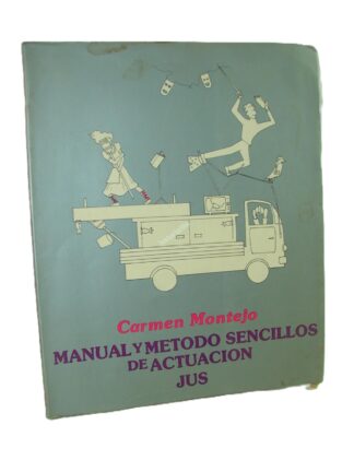 Manual De Actuacion. Carmen Montejo 1986 1ra, Firmado