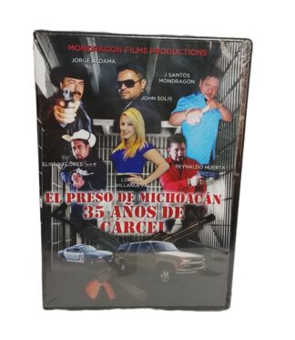 DVD. PELICULA. EL PRESO DE MICHOACAN 35 AÑOS DE CARCEL. /JORGE ALDAMA 2020