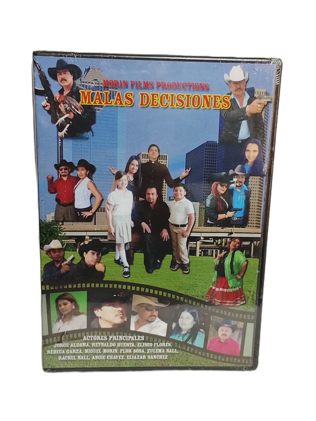 DVD. Película Malas decisiones. Jorge Almada, Reynaldo Huerta Ca. 2016