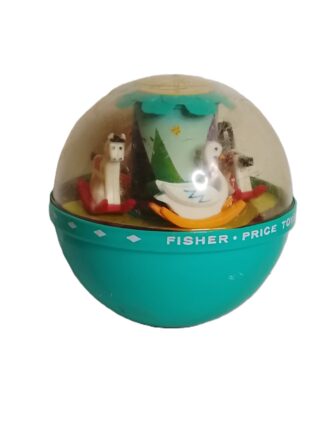 Bola carrucel. Roly Poly. 1966 Fisher Price, Juguetes retro