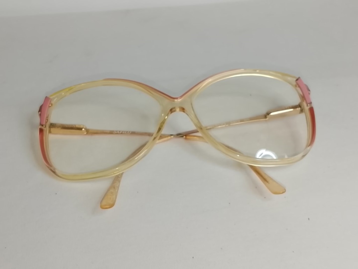 Autenticas gafas vintage. Safilo Elasta 5519, Dama, Beige, Años 70s - Image 2