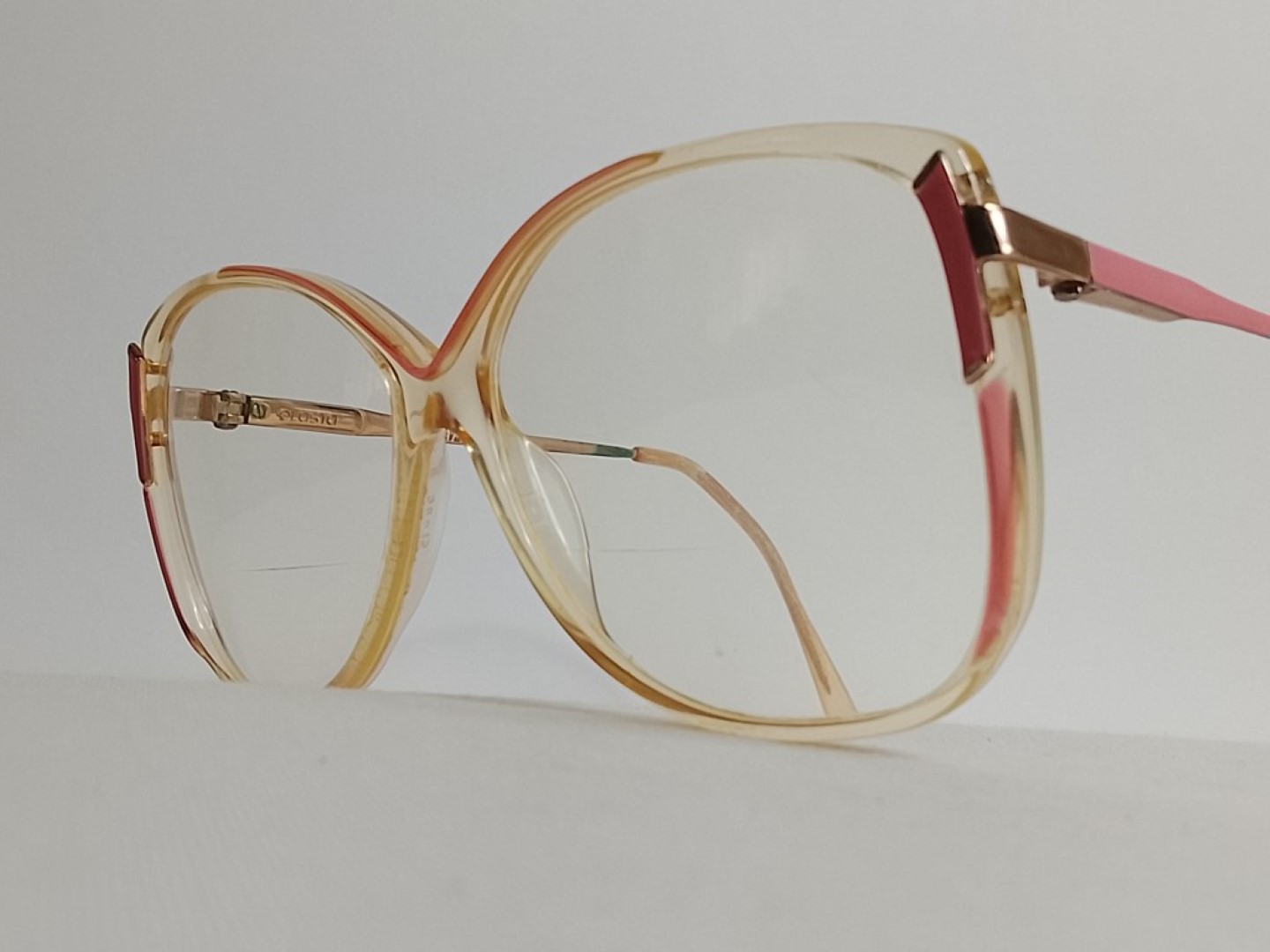 Autenticas gafas vintage. Safilo Elasta 5519, Dama, Beige, Años 70s - Image 4