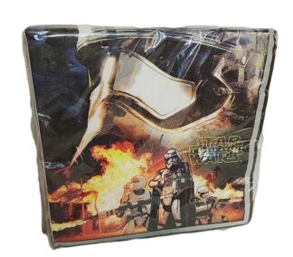 Paquete se servilletas de papel, selladas. Star Wars The force awakens 2015