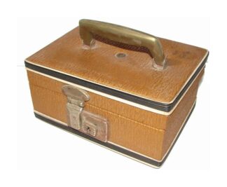 Alhajero retro. Años 60s, tipo Veliz, 15 x 15 Cms
