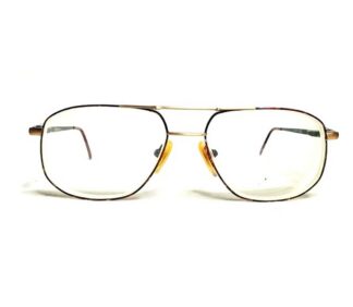 Genuinos lentes retro. Zyloware Stetson, Aviador Años 70s Caballero, Marron