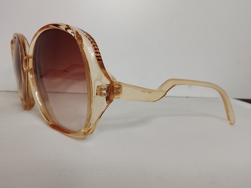 Genuinas gafas retro. Años 70s Oversized, Marron, Dama/ S. Marca - Image 5