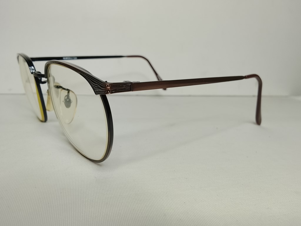 Genuinas gafas retro. Años 80s, St. Moritz, Kensington, Caballero, Marron - Image 6