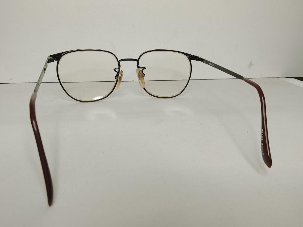 Genuinas gafas retro. Años 80s, St. Moritz, Kensington, Caballero, Marron - Image 7