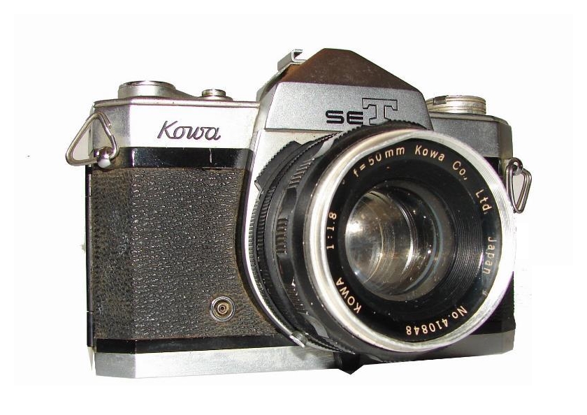 Cámara fotográfica retro. Kowa SET SLR 35mm 1967 No funciona - Image 5