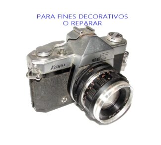 Cámara fotográfica retro. Kowa SET SLR 35mm 1967 No funciona