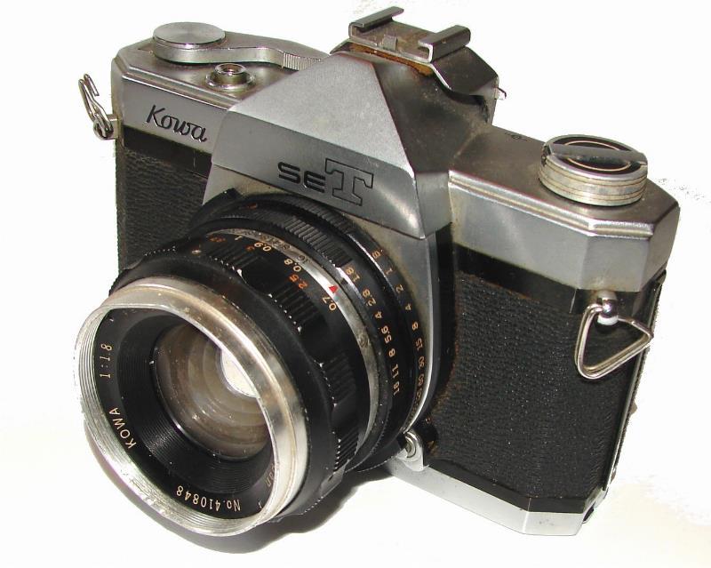 Cámara fotográfica retro. Kowa SET SLR 35mm 1967 No funciona - Image 10