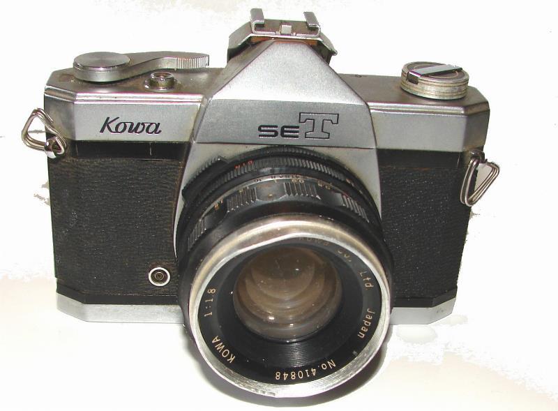 Cámara fotográfica retro. Kowa SET SLR 35mm 1967 No funciona - Image 9