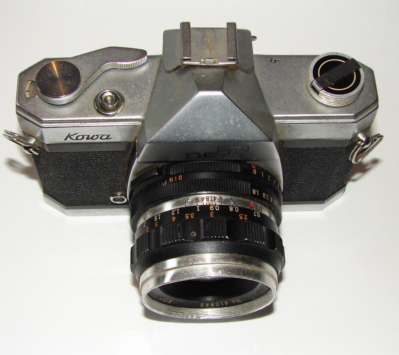 Cámara fotográfica retro. Kowa SET SLR 35mm 1967 No funciona - Image 8