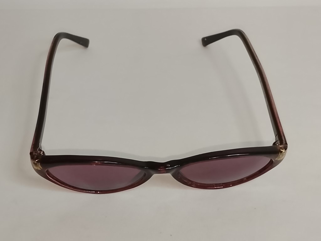 Genuinas gafas retro. 1990s, Miss America, Gato, Dama, Marron - Image 3