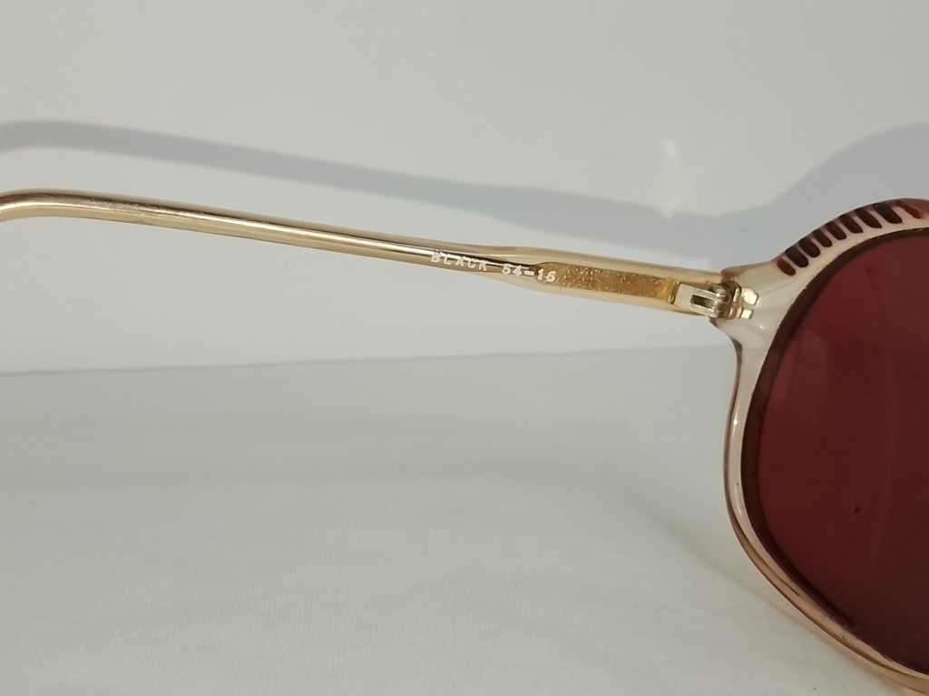 Genuinas gafas retro. Diplomat 1980s Dama, marron, Raras - Image 8