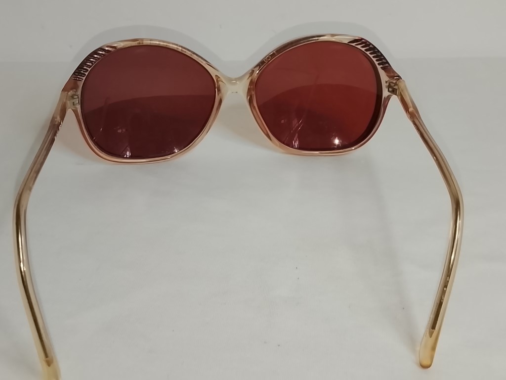 Genuinas gafas retro. Diplomat 1980s Dama, marron, Raras - Image 9