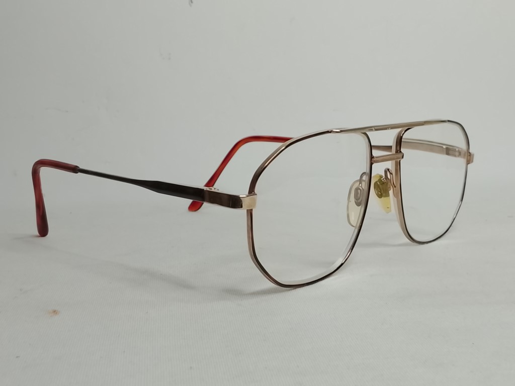 Genuinas gafas retro. aviador Años 80s Magnavision 8 /Hombre / Marron - Image 4